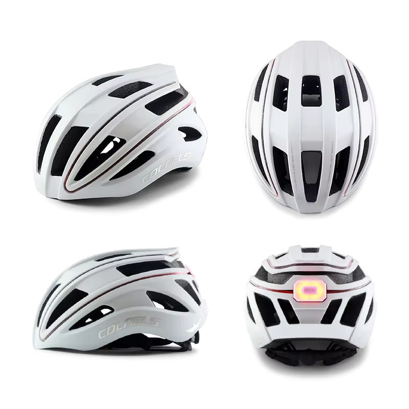 LED Fietshelm met 360° Zichtbaarheid – USB Oplaadbaar, Ultralicht en Veilig