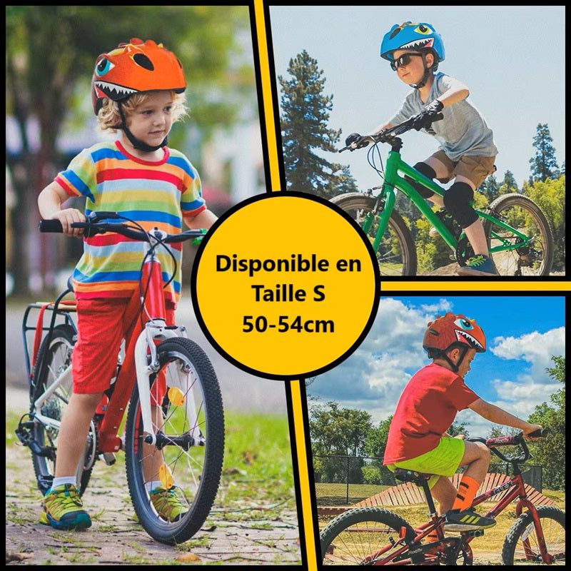 New - Kids' "Dragon" Bike Helmet for Boys and Girls, Ideal for Scooter, Trike, and Skateboard, Adjustable Size
