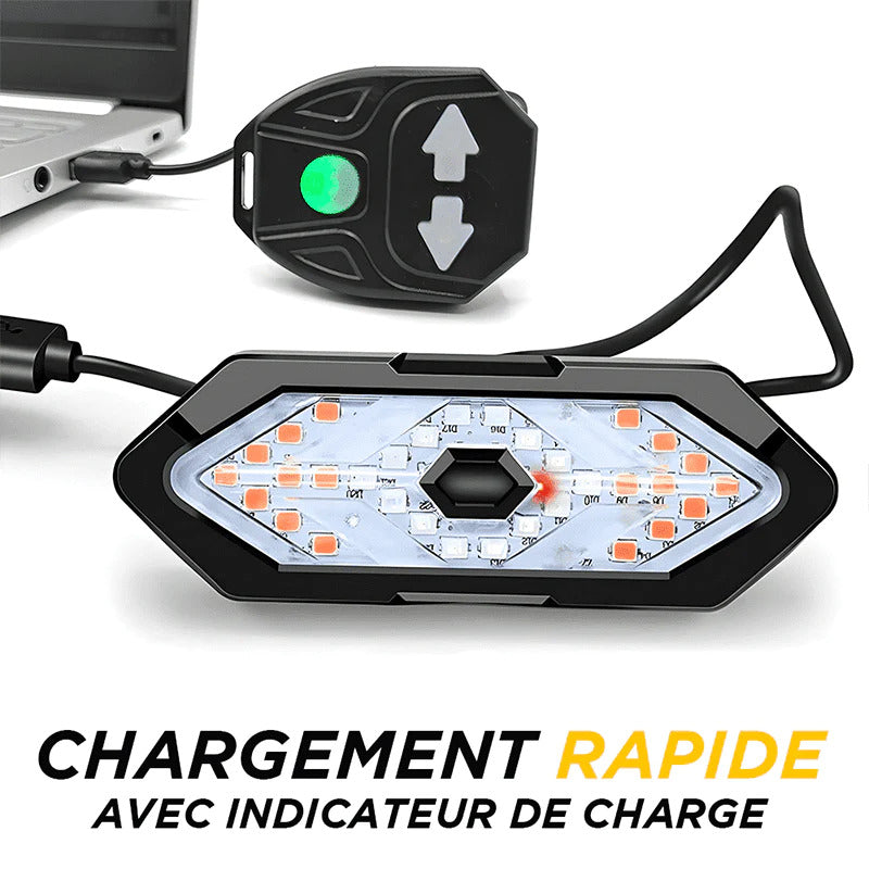 Chargement rapide du clignotant sonore pour vélo Beamy