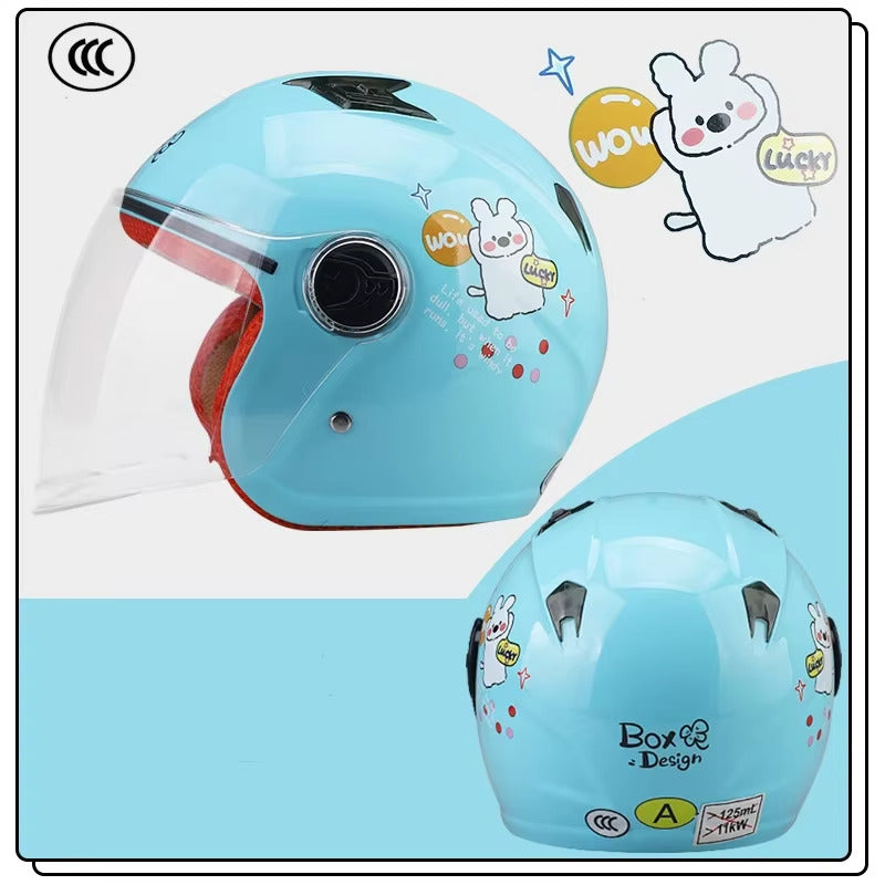 Casque de vélo pour enfant avec visière – Protection et style pour chaque aventure