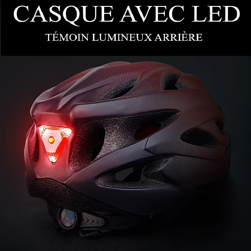 Ultralight bike helmet with LED, breathable and colorful