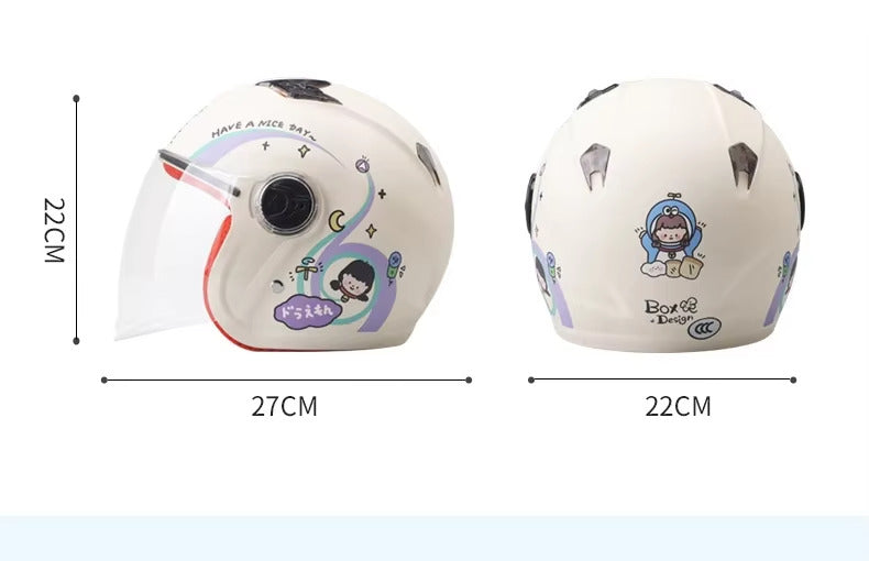 Casque de vélo pour enfant avec visière – Protection et style pour chaque aventure