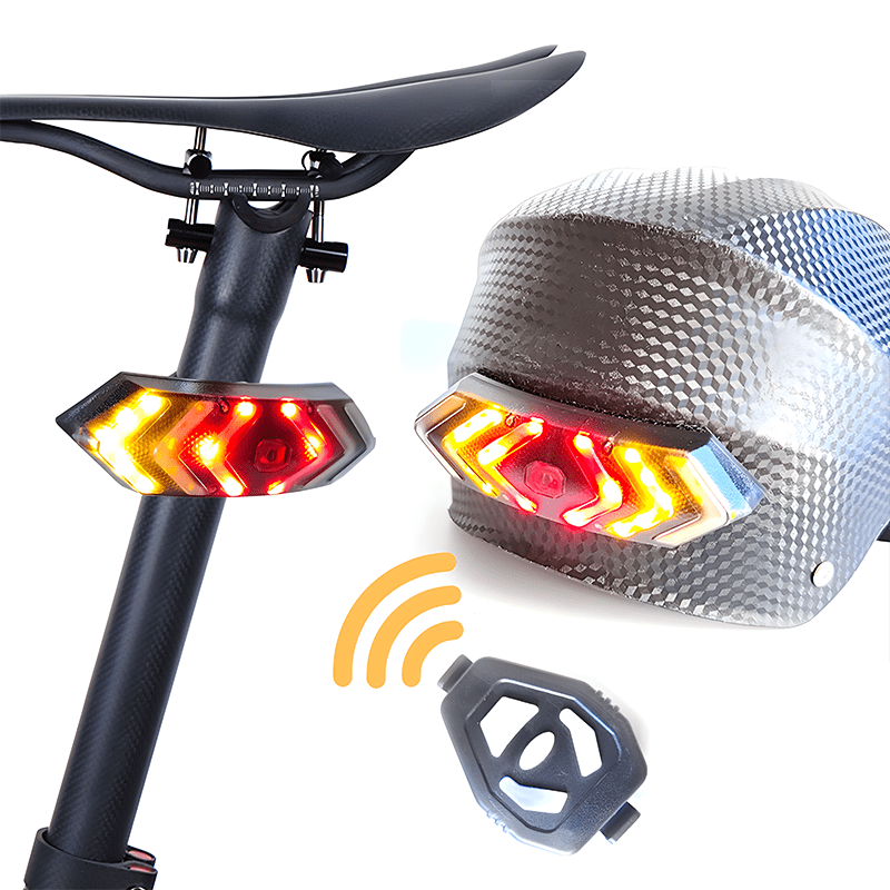 Clignotant pour Casque de Vélo - 32 LED intégrées visible à 100