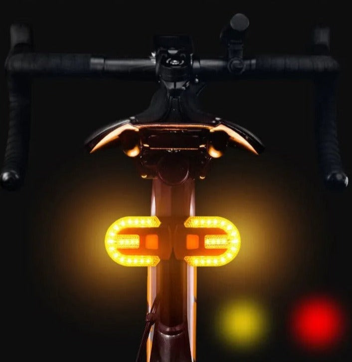 DT07964-Vélo Feu Arrière Led Vélo Clignotant Lumière Télécommande sans