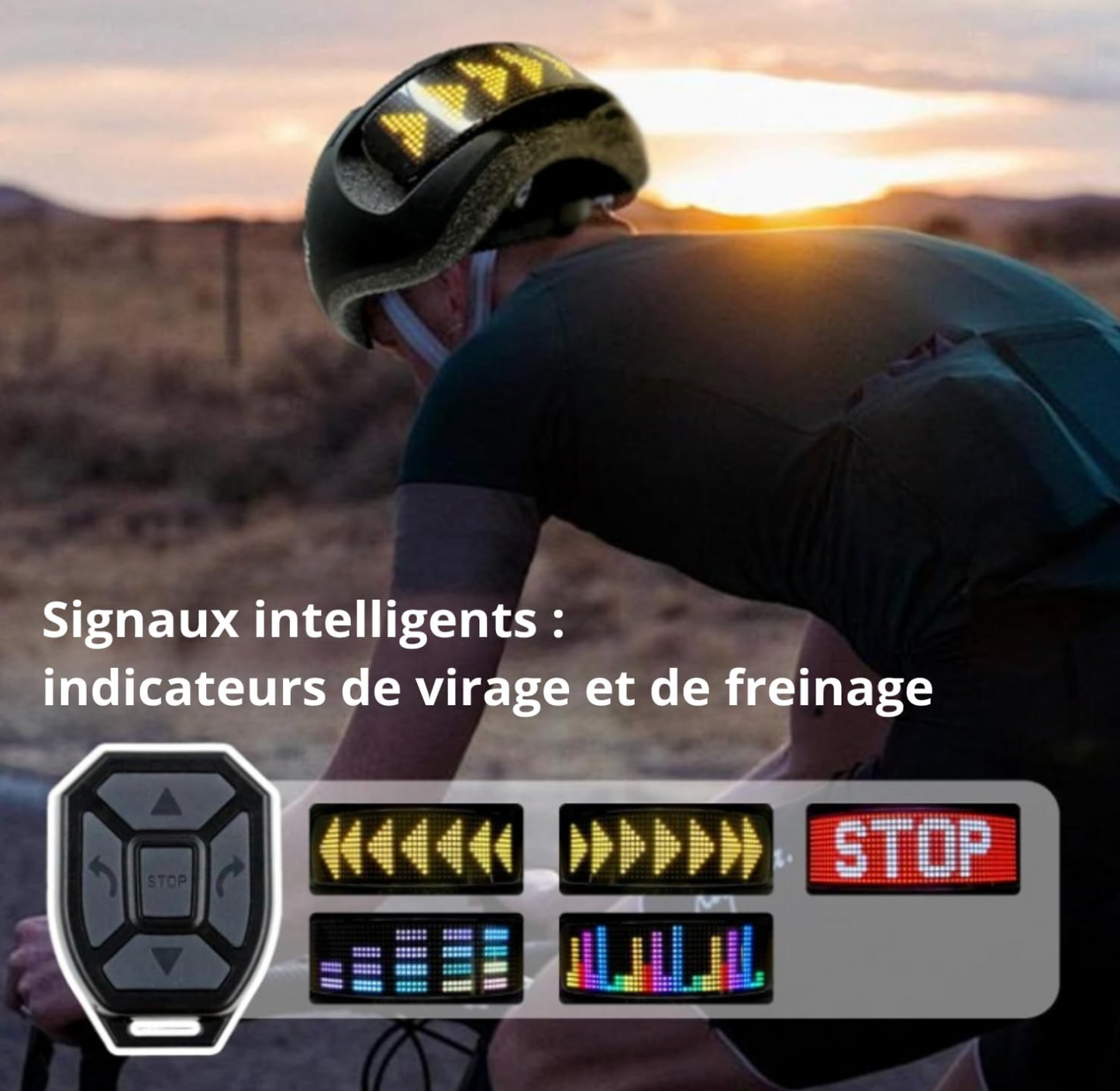 Ultralichte fietshelm met LED, ademend en kleurrijk