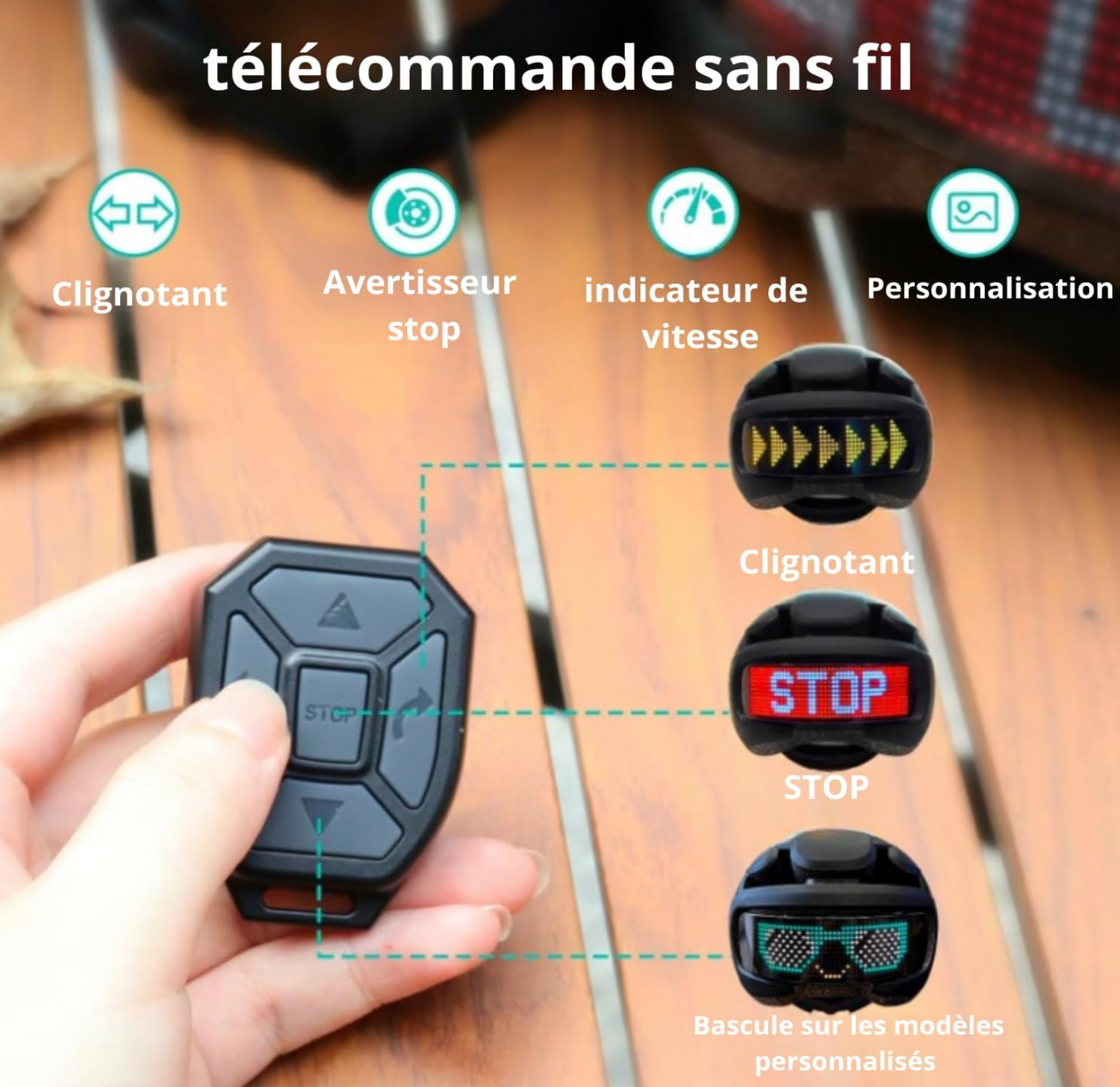 Ultralichte fietshelm met LED, ademend en kleurrijk