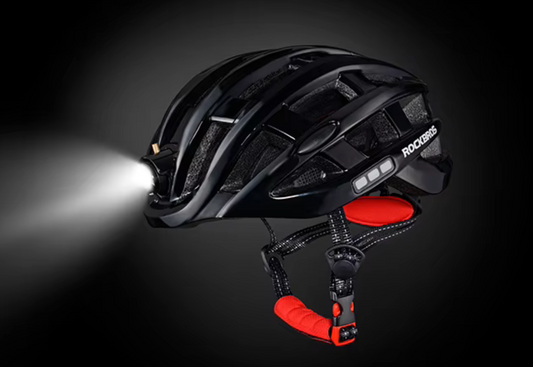 Casque vélo lumineux LumiRide noir