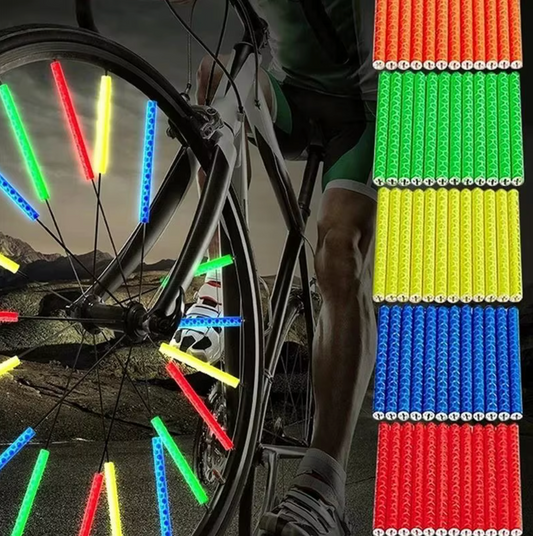Réflecteurs de rayons vélo multicolores