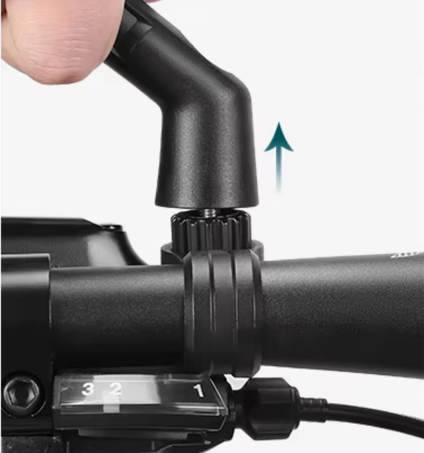Rétroviseur Vélo Antireflet Télescopique 360° 