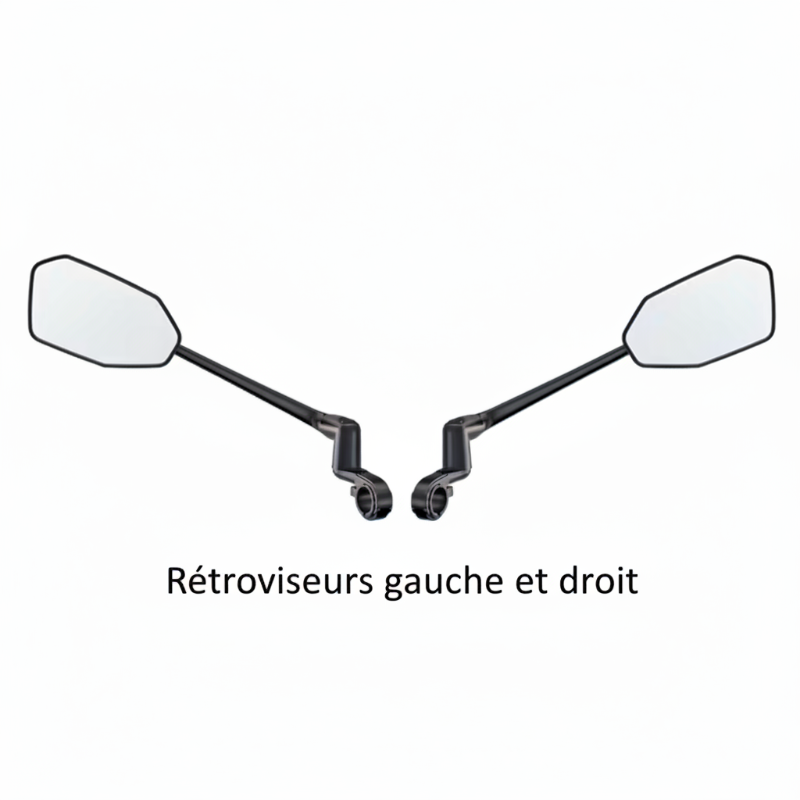 Rétroviseur Vélo panoramique 360° droit et gauche