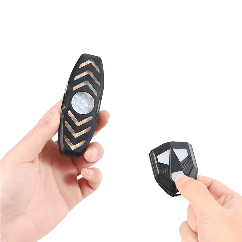 Présentation du clignotant sonore pour vélo Soundly et de sa télécommande