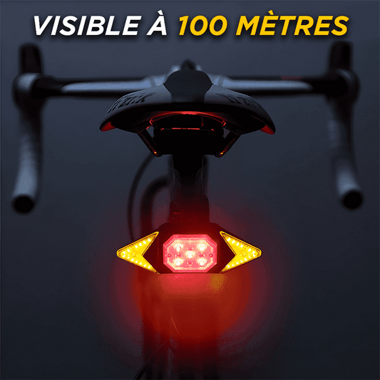 Clignotant vélo arrière