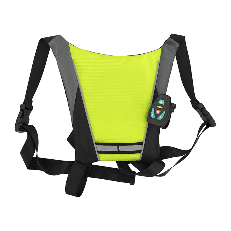 Gilet clignotant led vélo